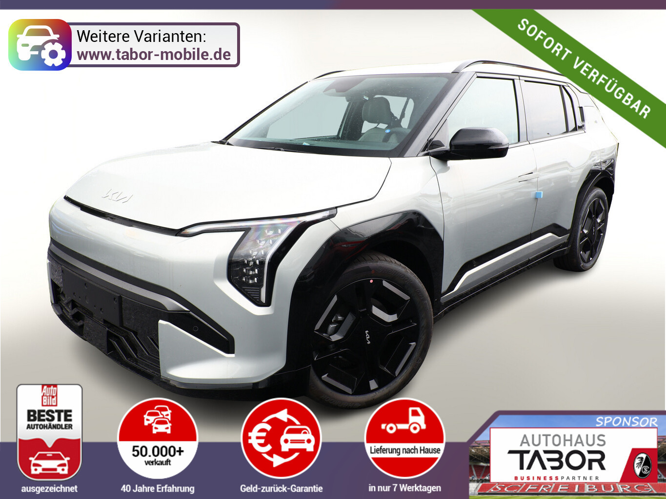 Kia EV3 81,4kWh GT-Line LED+ ACC Wärmep eHK Keyl SHZ