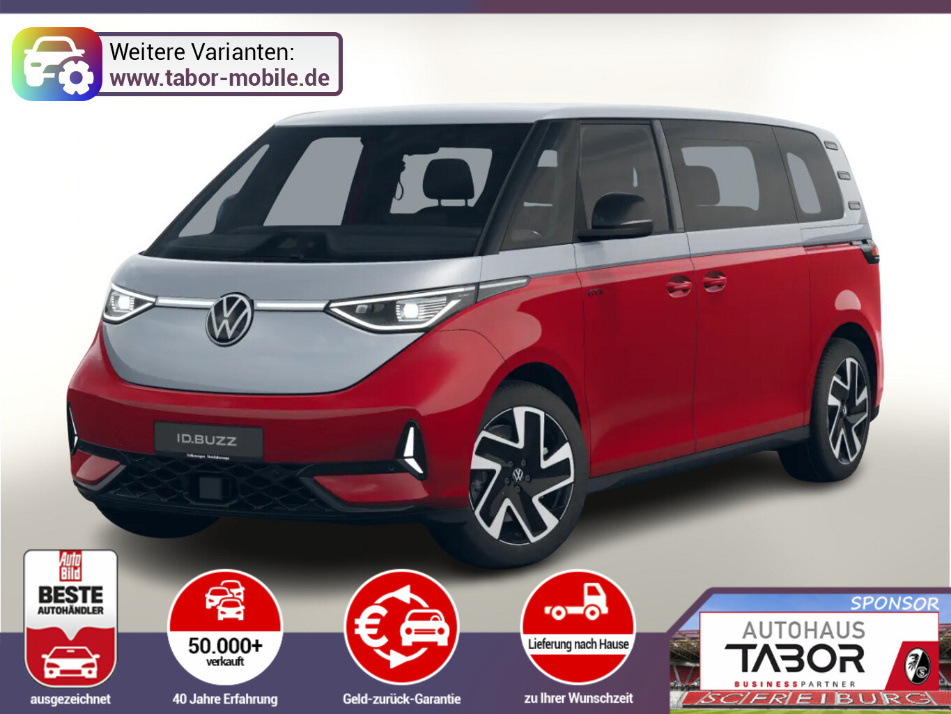 Volkswagen ID. Buzz ID.Buzz 86kWh 4M GTX LR 7S Pano AHK WärmeP 5JGar
