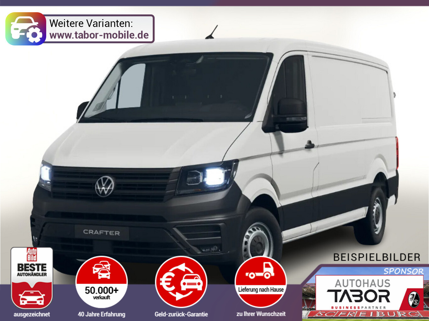 Volkswagen Crafter 35 AT8 L3H2 Kam Temp 2xPDC AppC Vorb.AHK