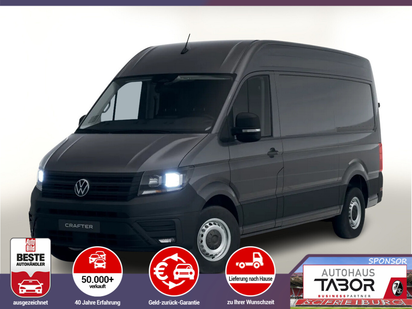 Volkswagen Crafter 35 L3H3 3S Kam Temp AppCo 2xPDC Vorb.AHK