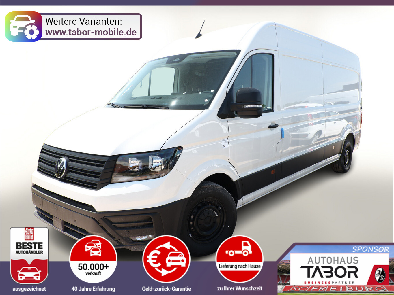 Volkswagen Crafter 35 L4H3 3S Temp Kam AppCo 2xPDC VorbAHK