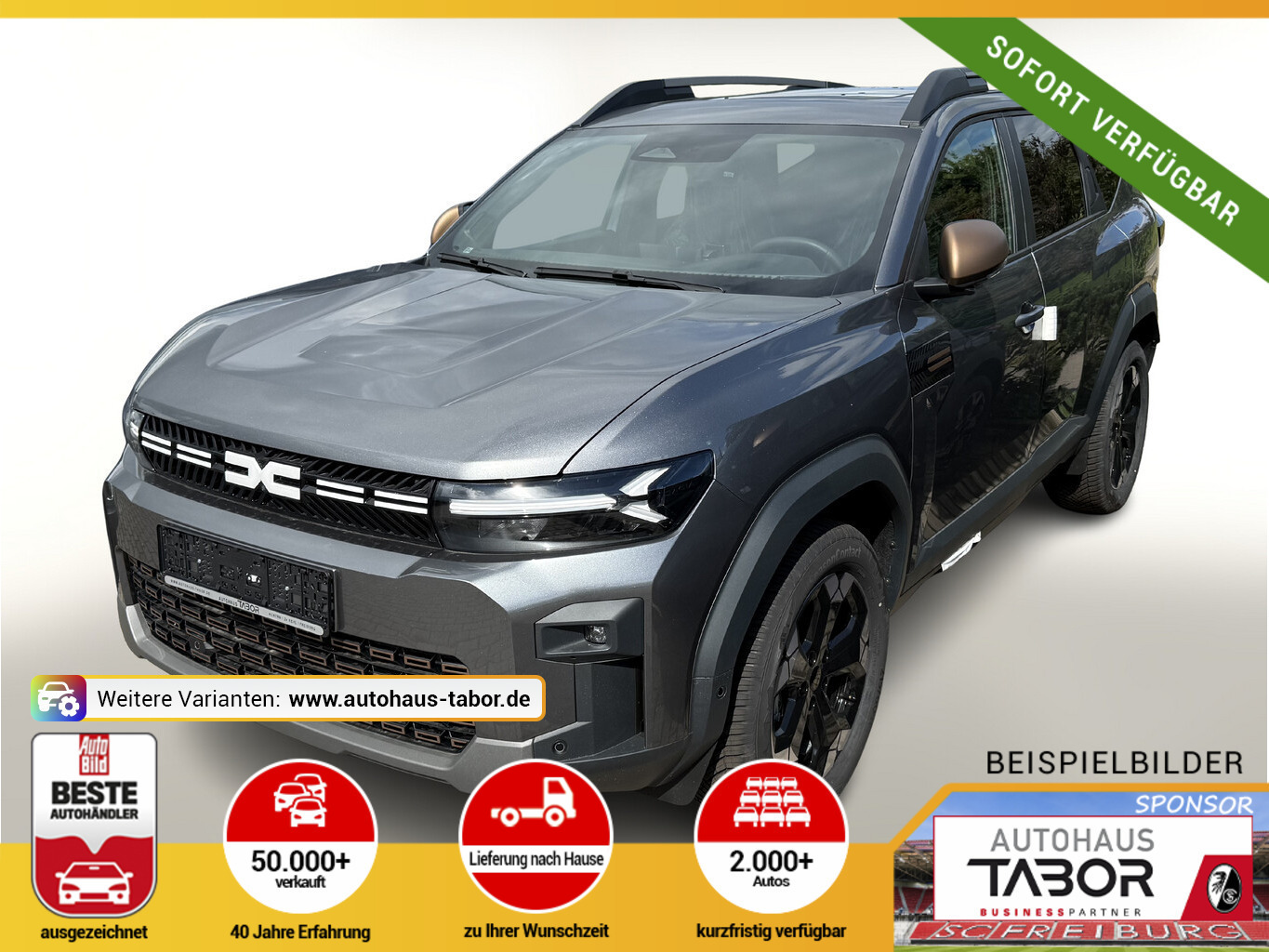 Dacia Bigster Extreme HYBRID 155 el Heckkl Kam