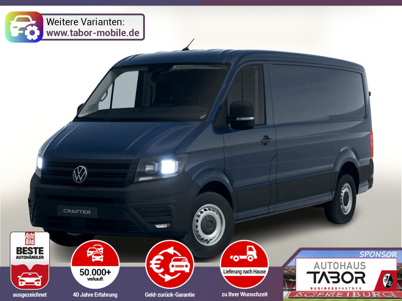 Volkswagen Crafter 35 L3H2 3S AHK Kam Temp AppCo 2xPDC