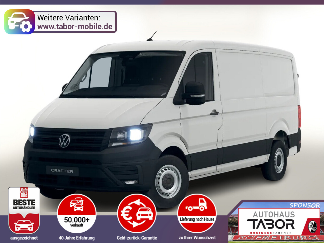 Volkswagen Crafter 35 L3H2 3S Kam Temp AppC 2xPDC Vorb.AHK