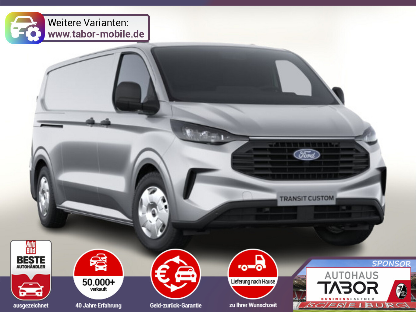 Ford Transit Custom Trend 320L2 LED Kam Temp PDC 3S