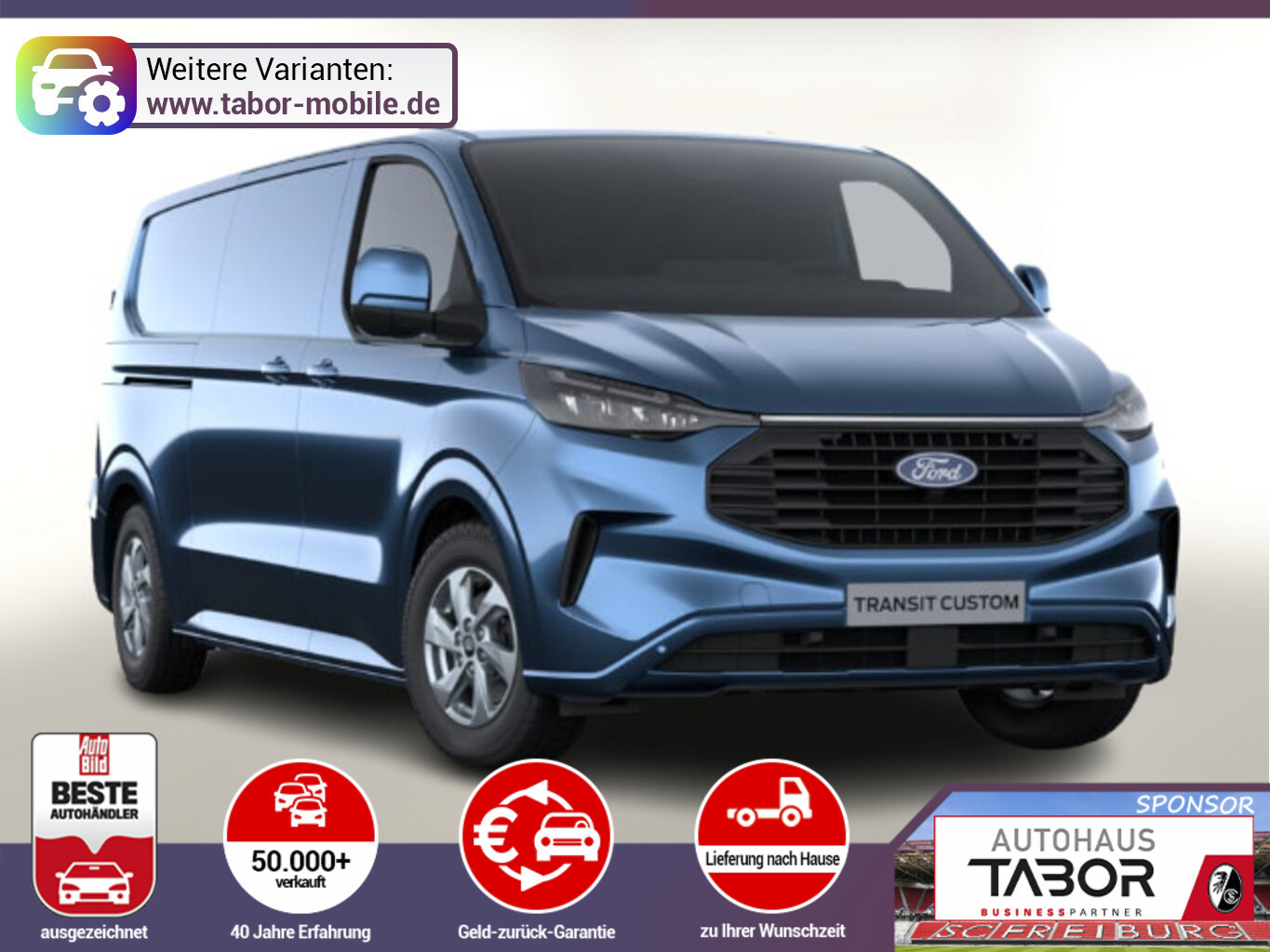 Ford Transit Custom Limited 320L2 LED SHZ Kam PDC 16Z