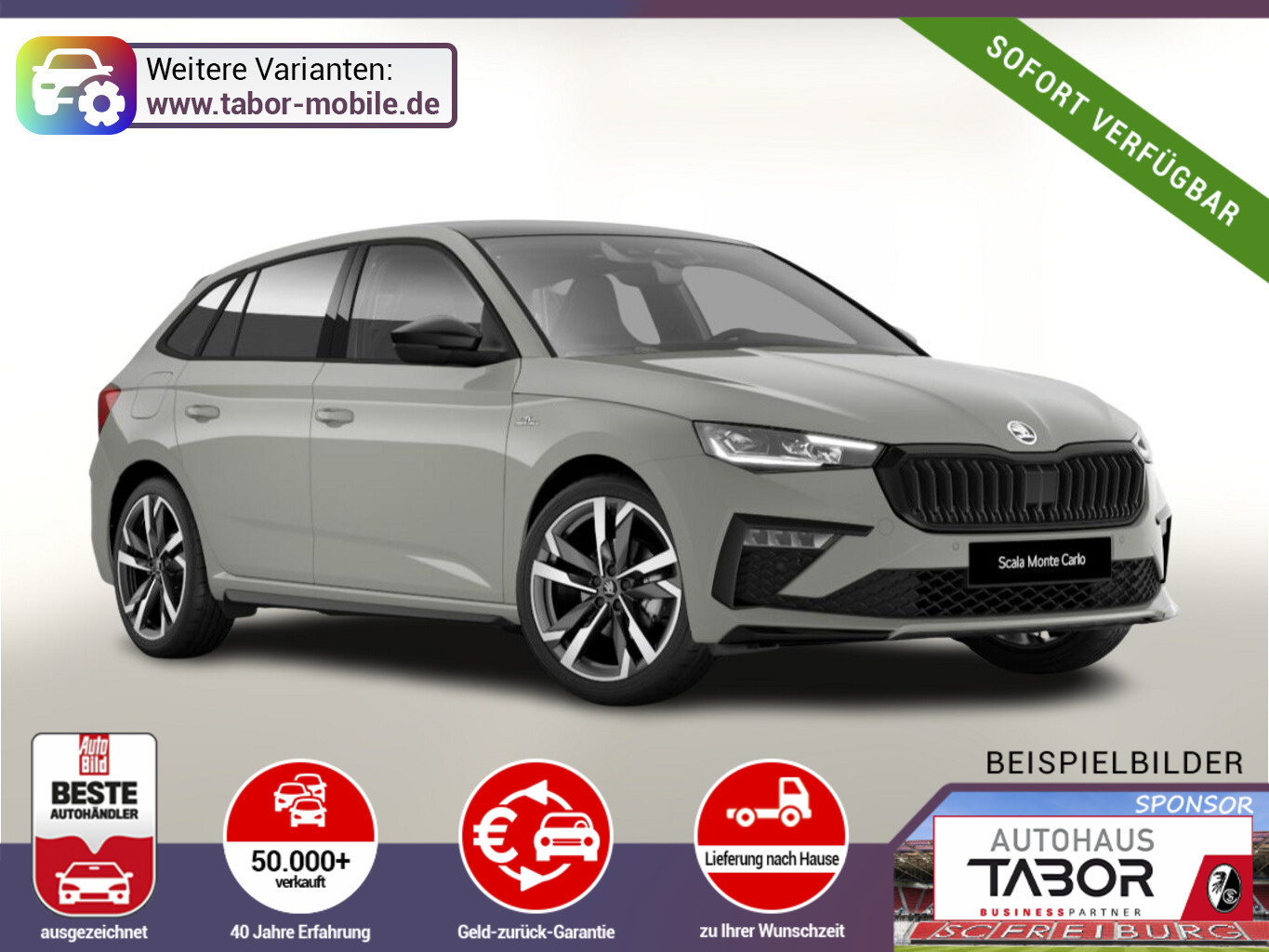 Skoda Scala DSG MonteC Pano Matrix ACC 18Z el.Heck SHZ
