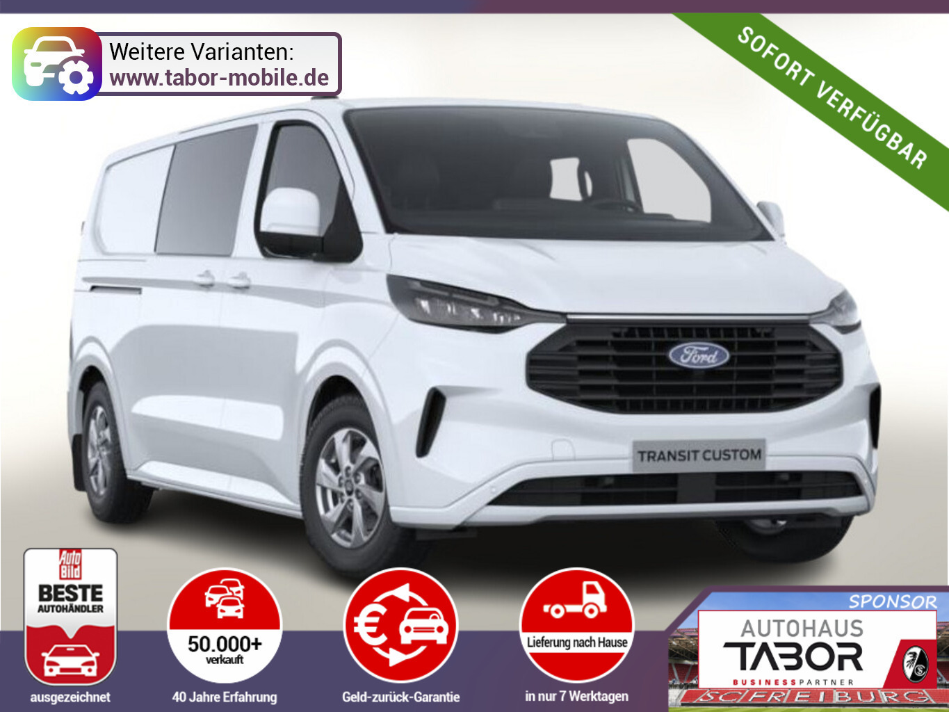 Ford Transit Custom Multicab Aut Limited L2 LED 5-S