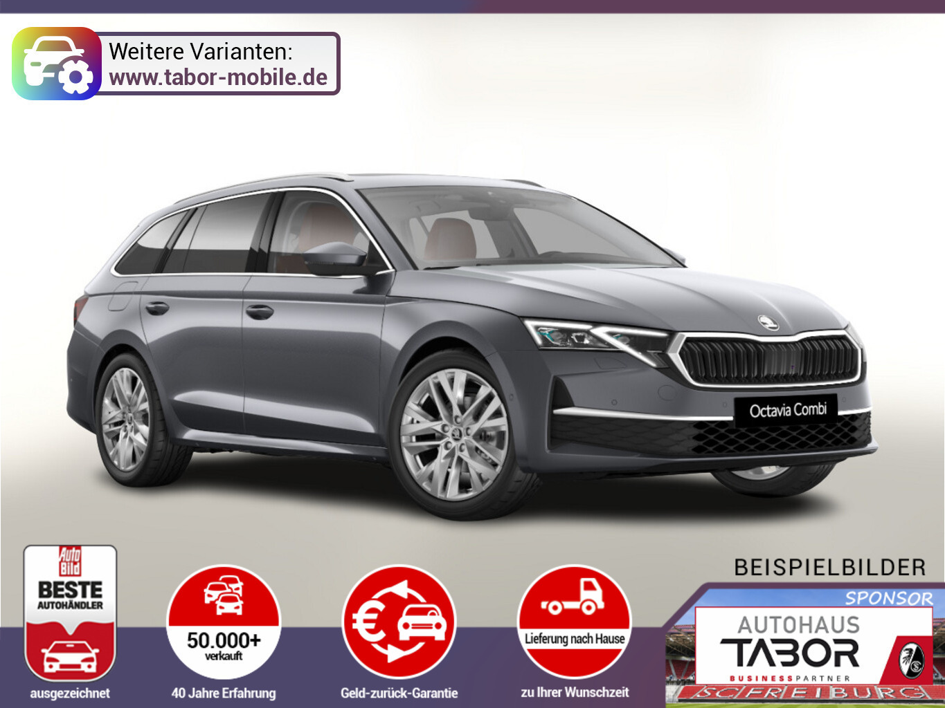Skoda Octavia Combi DSG AHK Pano Leder Matrix HUD 360°
