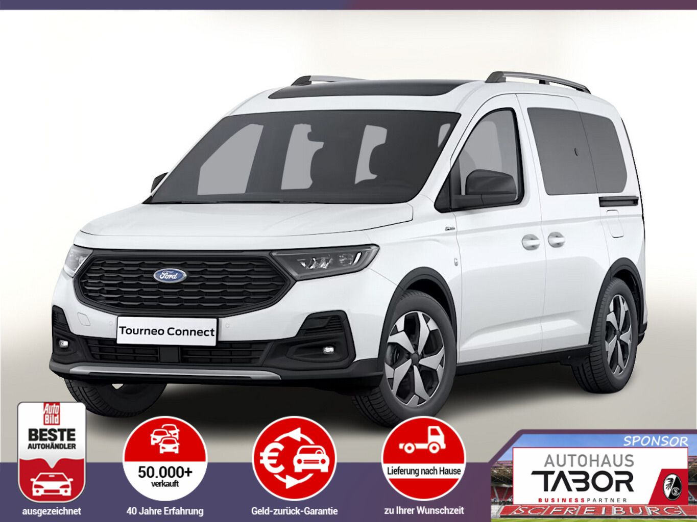 Ford Tourneo Connect Aut Active Pano ACC LED SHZ 17Z
