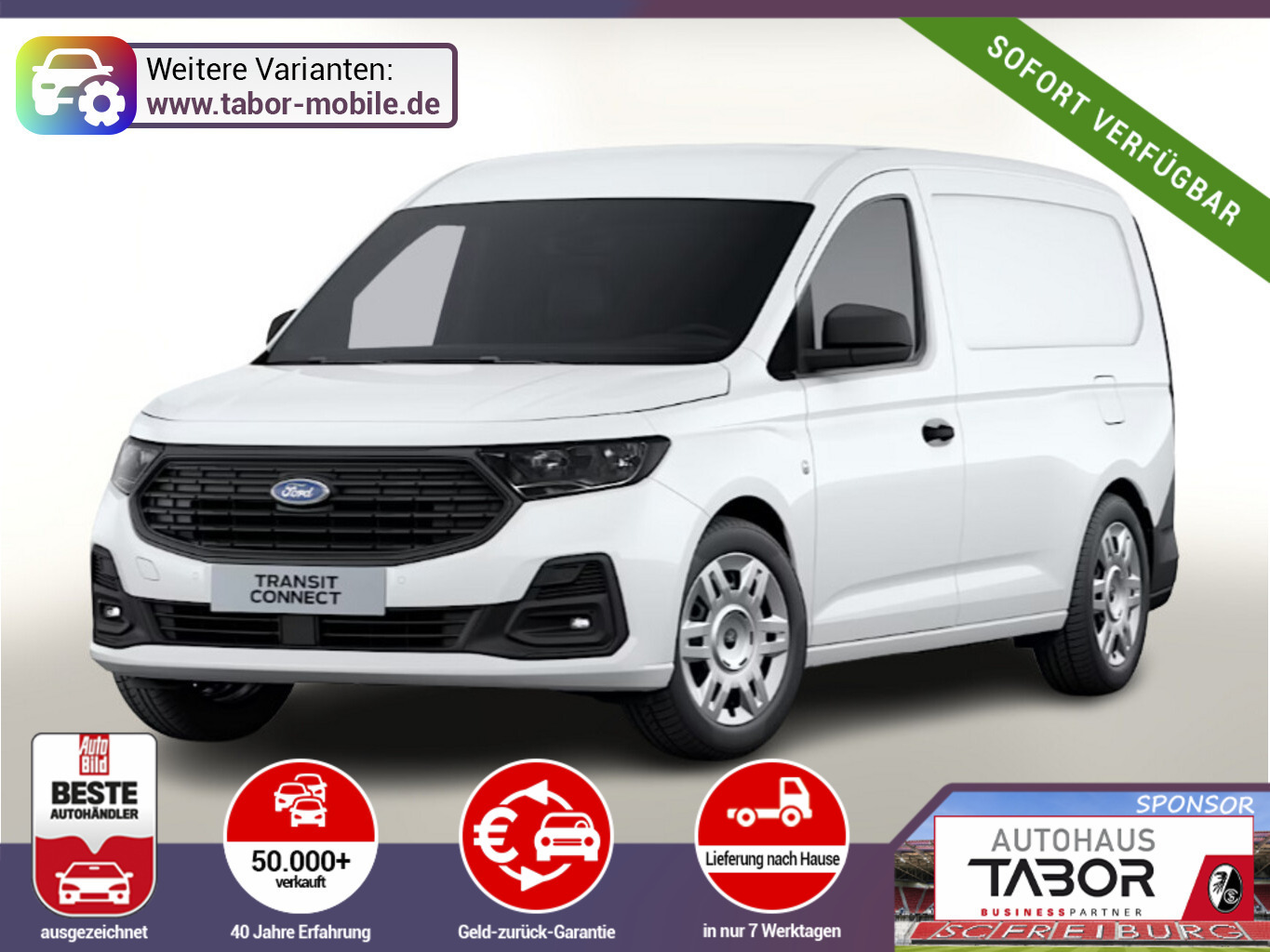 Ford Transit Connect L2 Aut Trend SHZ Nav Temp PDC