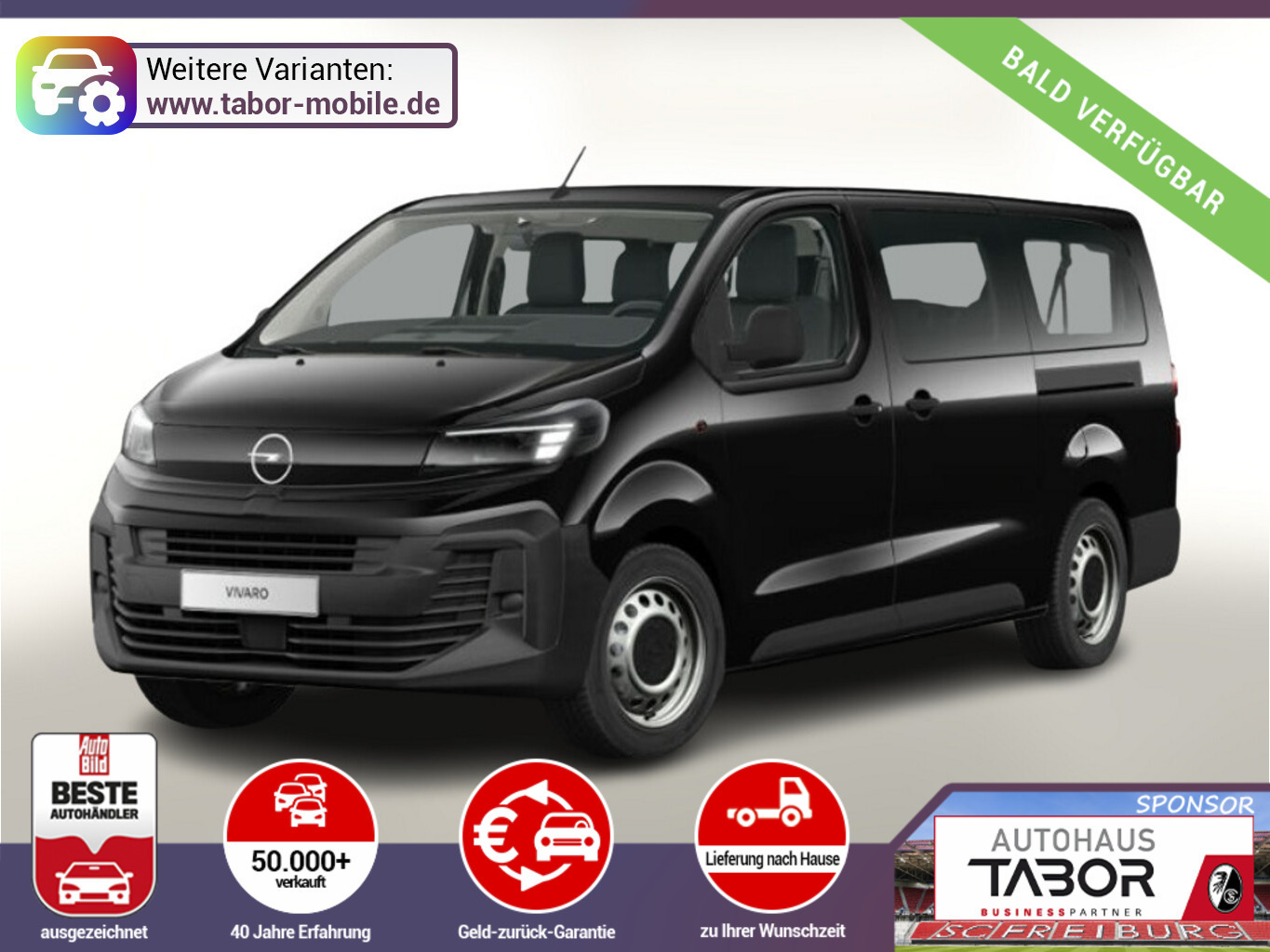 Opel Vivaro Kombi XL 9S KlimaP ConnectP Nav Kam LED