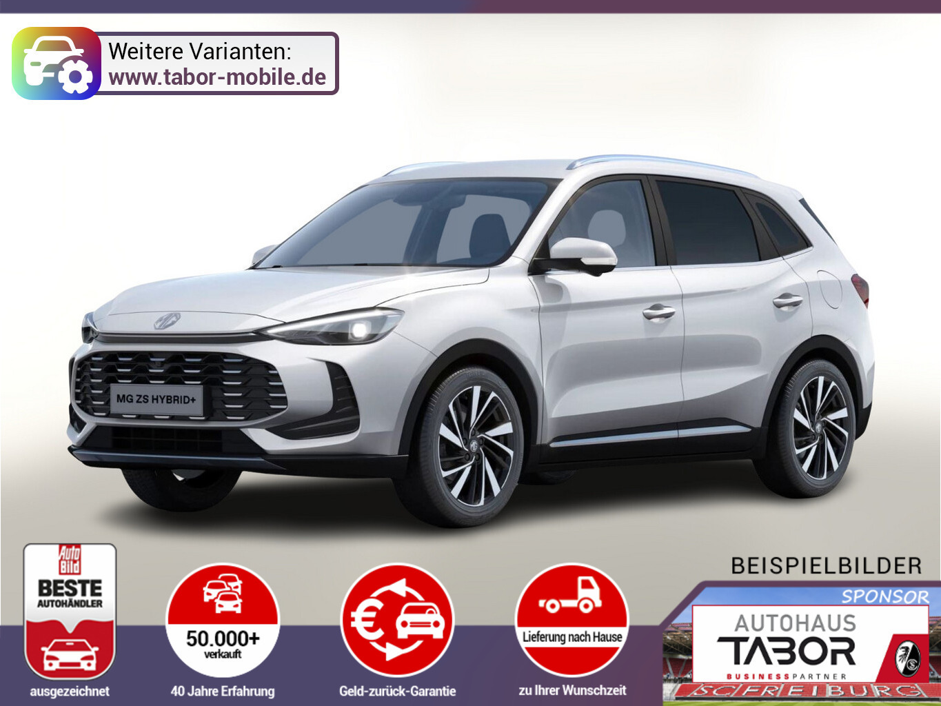 MG ZS Hybrid+ Luxury ACC 360Kam Nav LED SHZ TotW