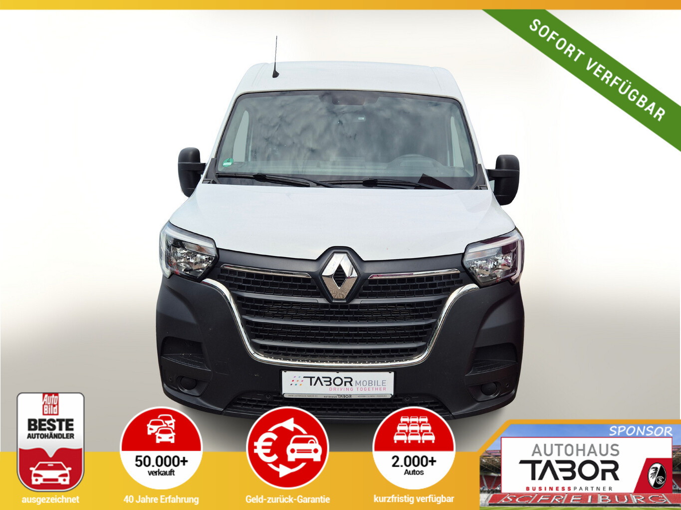 Renault Master 2.3 dCi 150 L3H2 3-S SHZ Klima Temp PDC