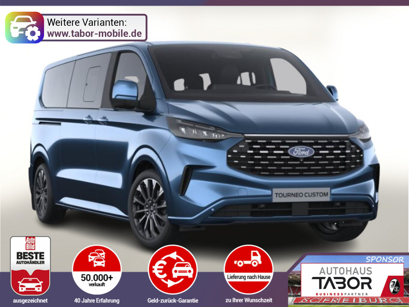Ford Tourneo Custom Aut Titanium X L2 Pano 4xSHZ B&O