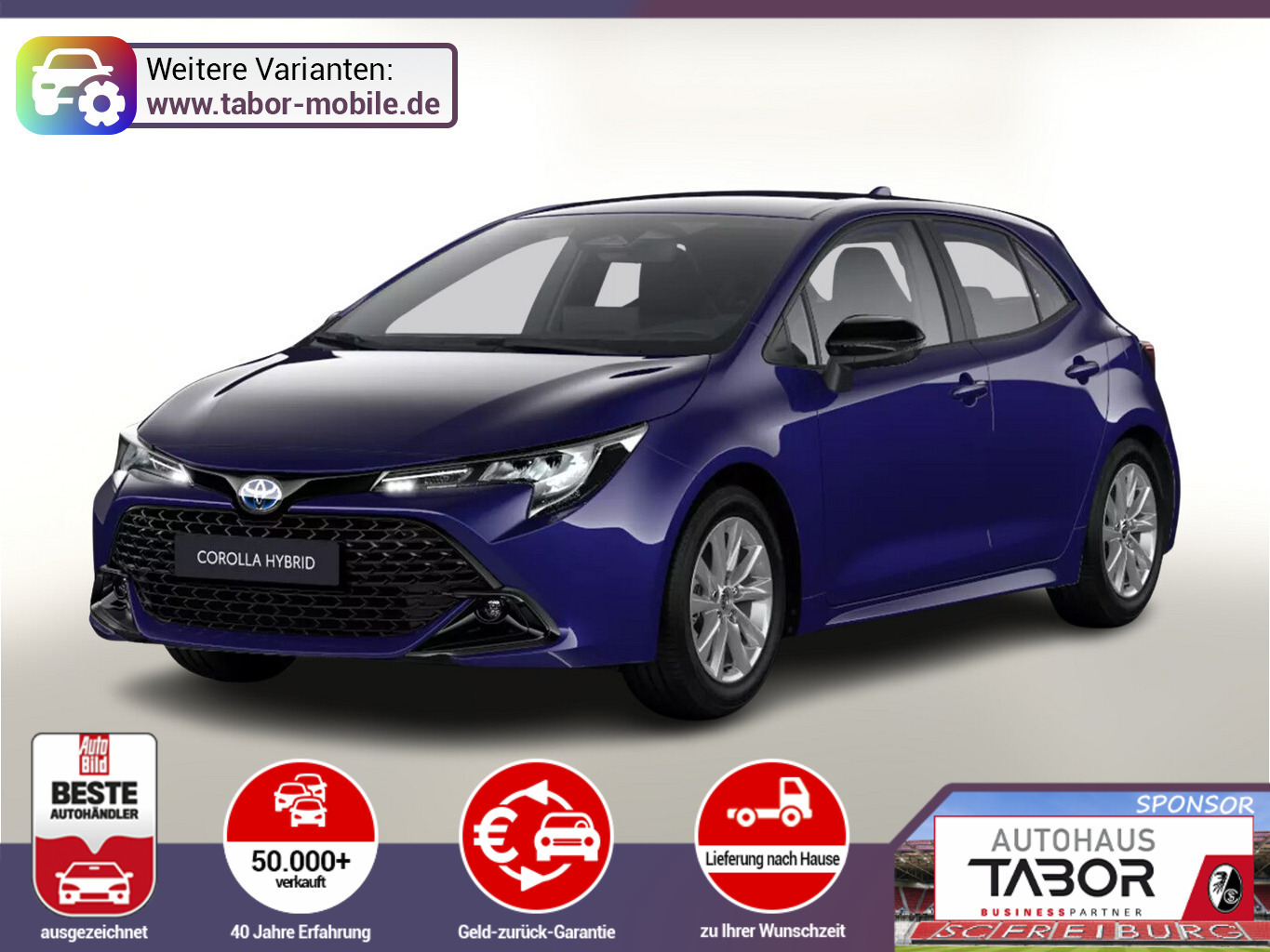 Toyota Corolla Active LED Nav DIgC Kam 10.5"Touch LM16"