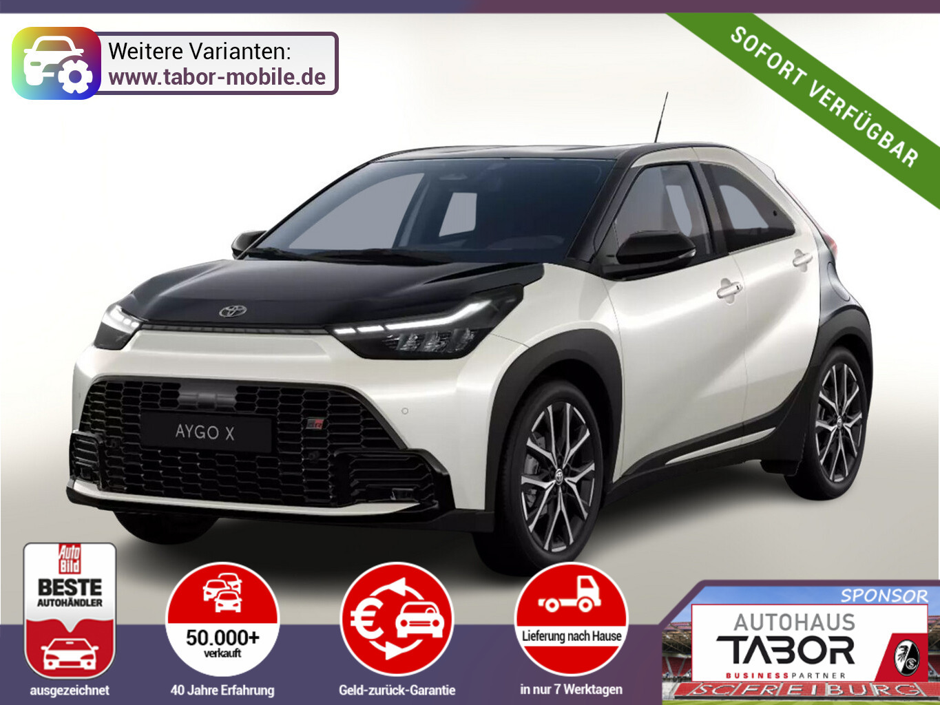 Toyota Aygo (X) Aygo X GR SPORT 18" LM Keyless LED Kam ACC PDC