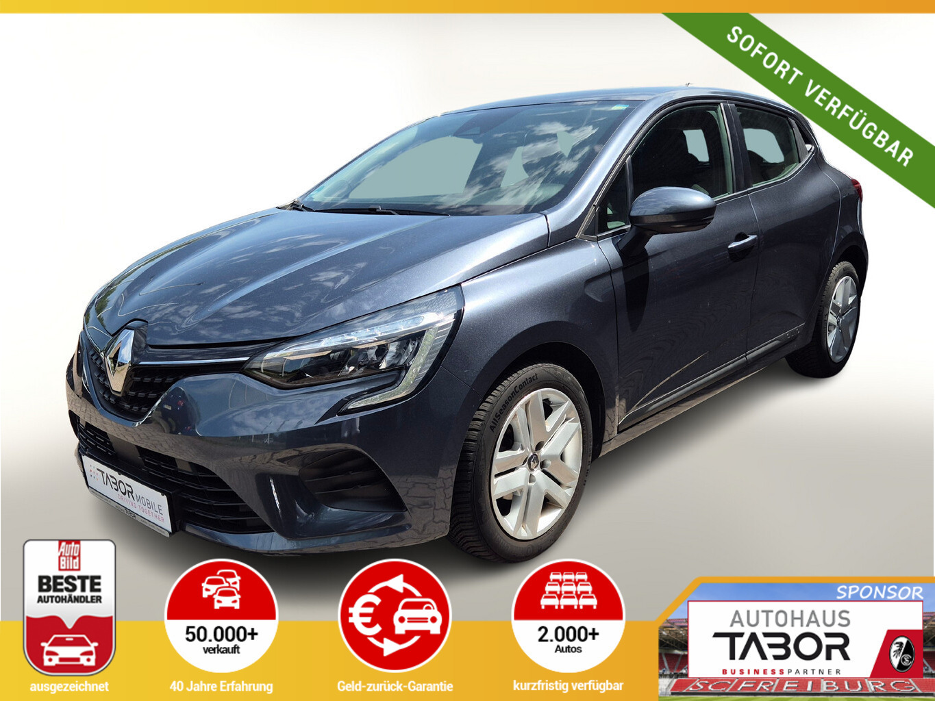 Renault Clio V 1.0 TCe 90 Zen LED PDC Temp Klimaaut. DAB