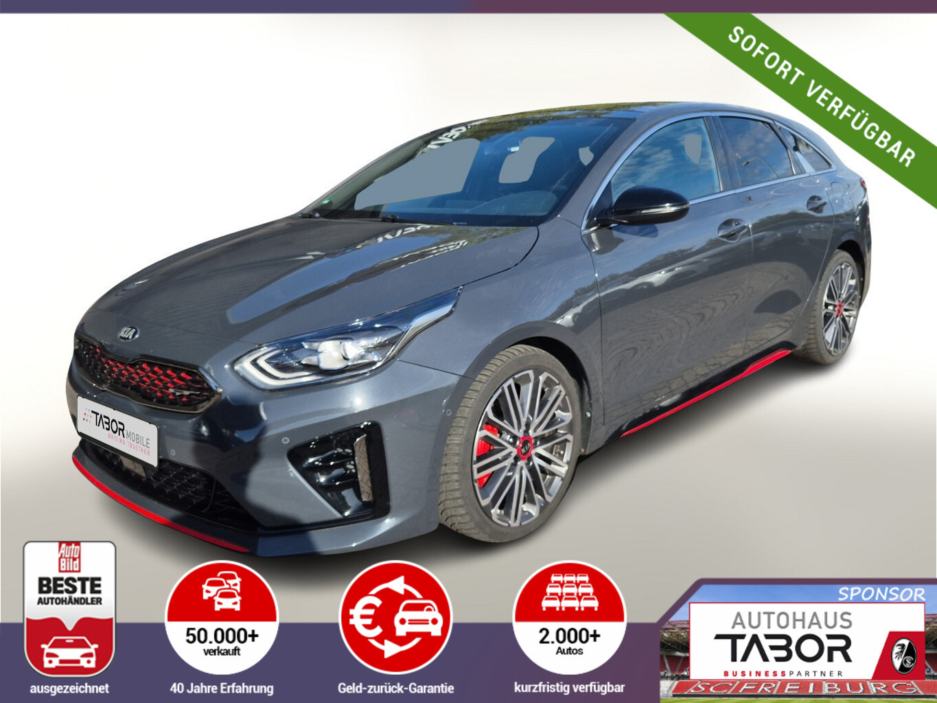 Kia ProCeed 1.6 T-GDI 204 DCT GT Pano LED Nav JBL