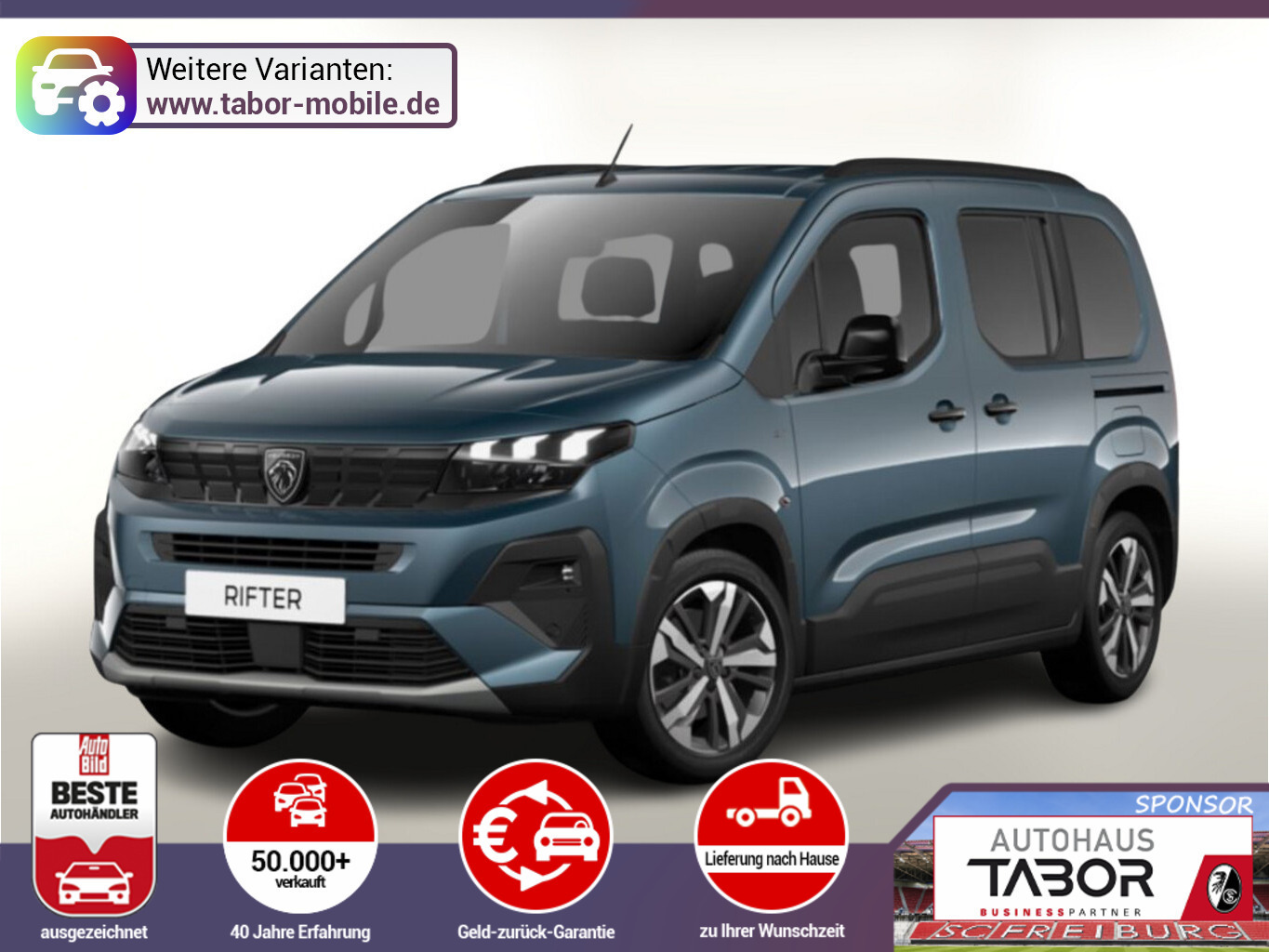 Peugeot Rifter M1 GT Pano SHZ Connect+P Techno+P ACC Nav