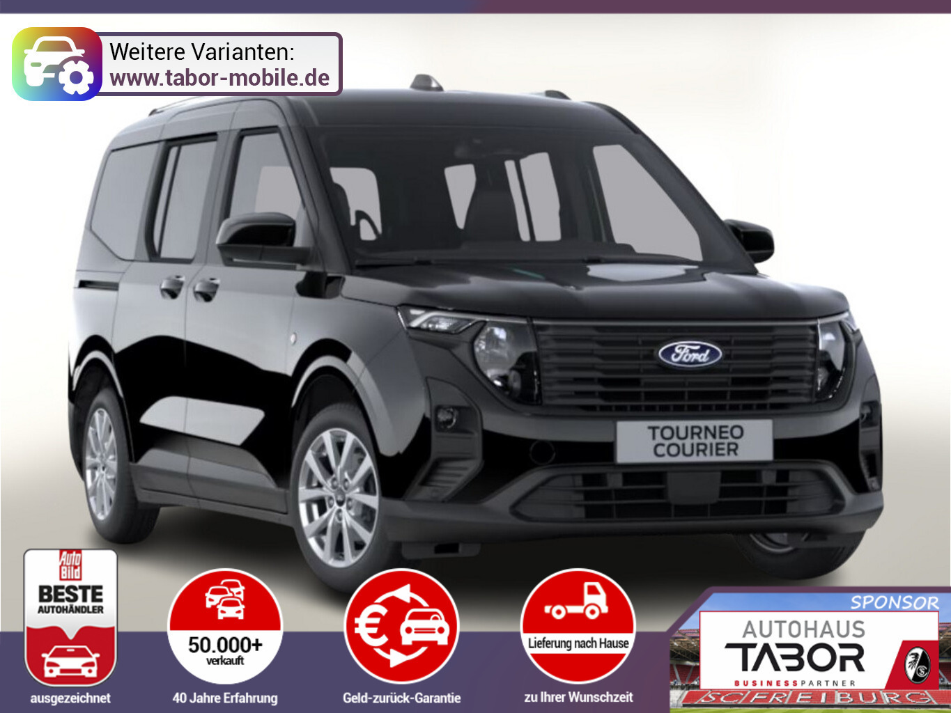 Ford Tourneo Courier Titanium AHK WinterP Kam PDC 16Z