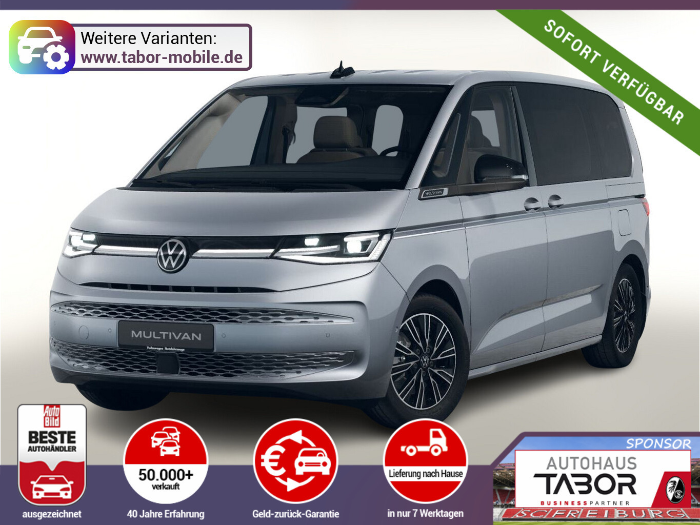 Volkswagen Multivan DSG Energy L2 8S 17"LM LED PrivG ACC SH