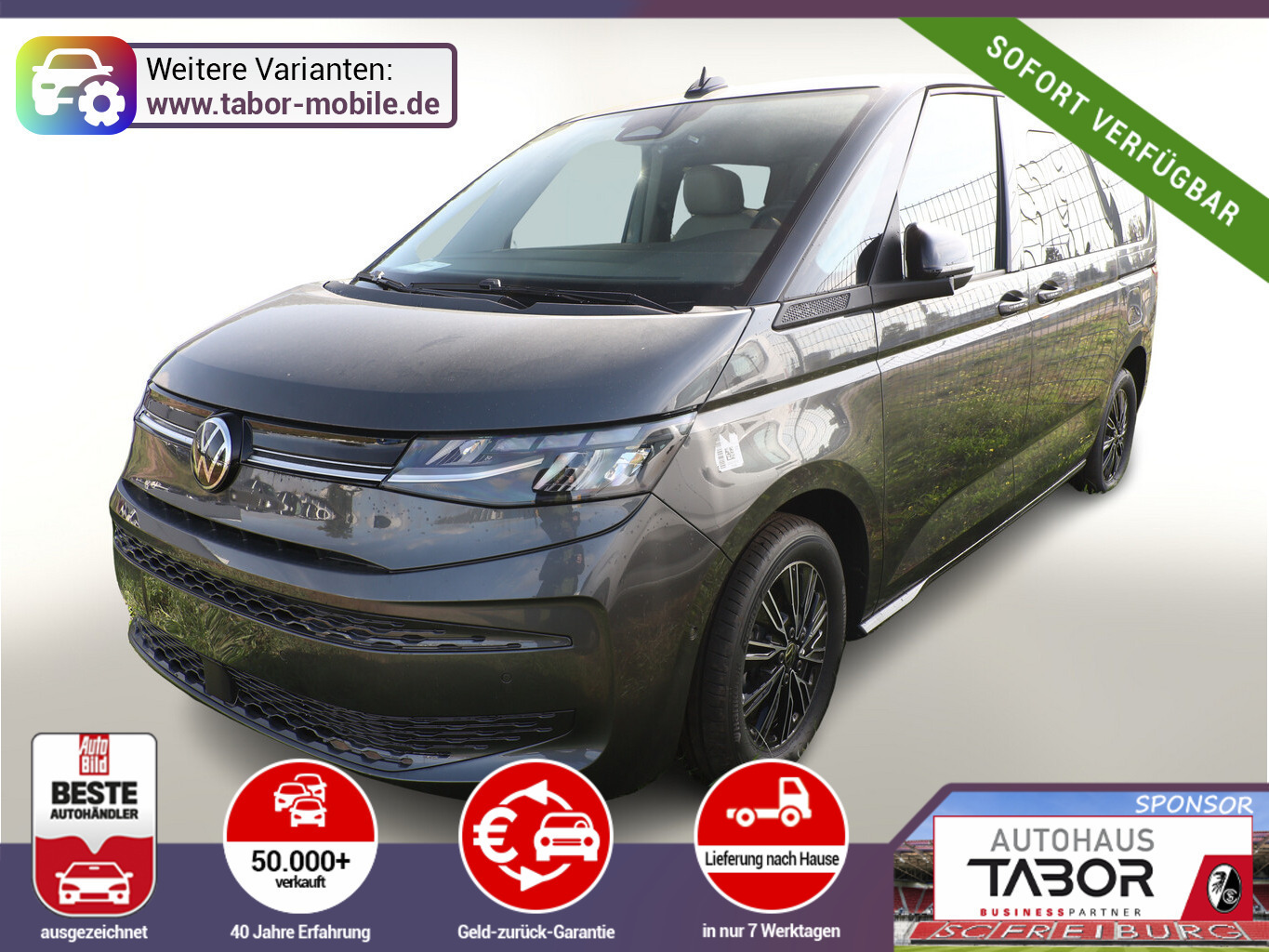 Volkswagen Multivan DSG Life 7S Pano 17"LM VisAVis Keyl ACC