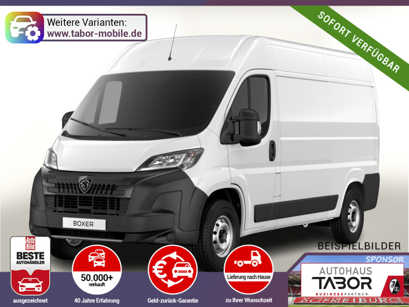 Peugeot Boxer 3.3T L2H2 Kam 270°HFT Verst.F. E-Rad Temp