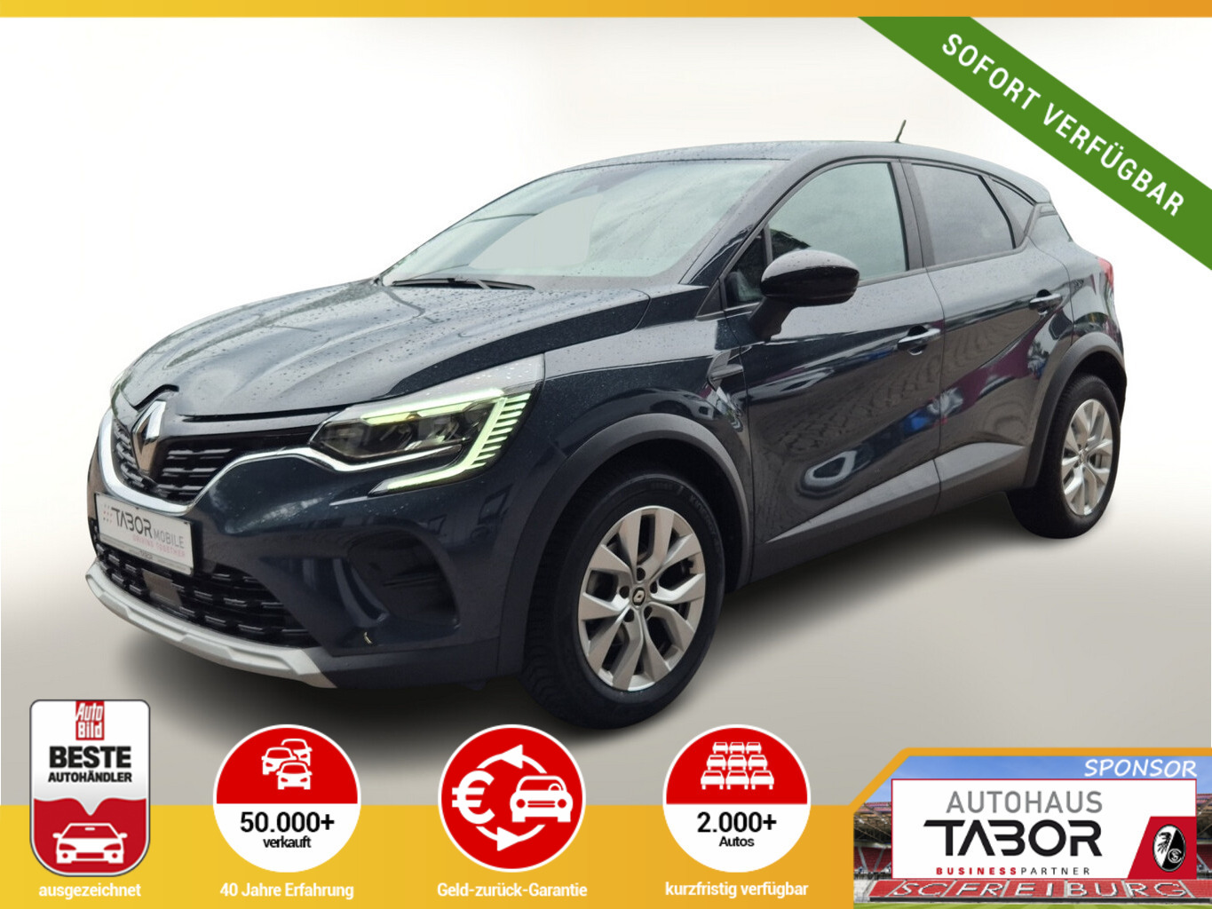 Renault Captur II 1.0 TCe 90 Zen LED Nav PDC Kam LM17Z