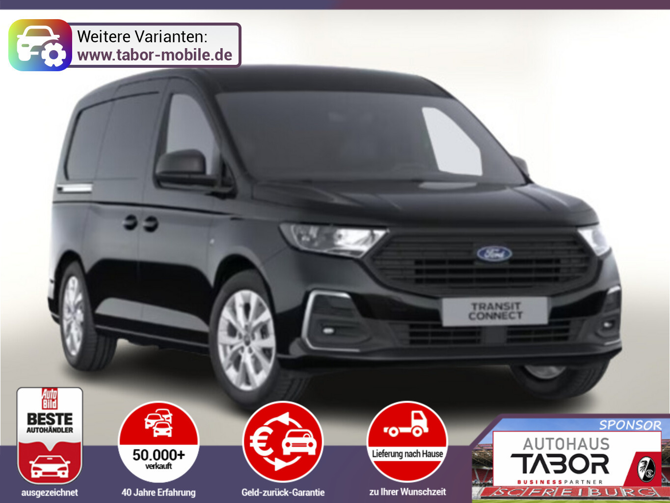 Ford Transit Connect Aut L2 Limited ACC Kam SHZ 17Z