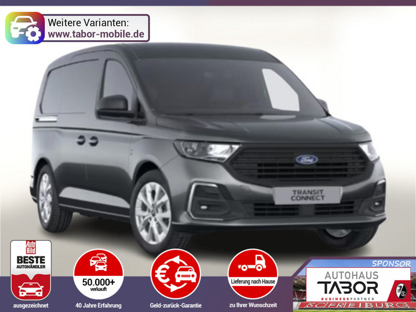 Ford Transit Connect Aut L2 Limited AHK LED 2xSchiebT