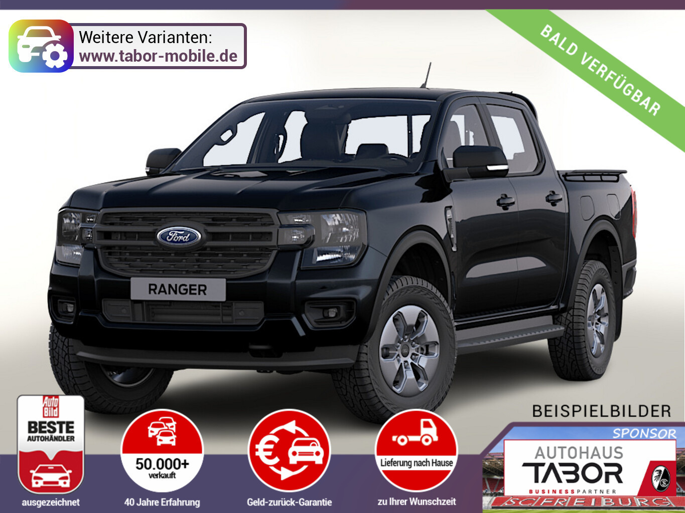 Ford Ranger DoKa Aut XLT ACC WinterP GeländeP Kam 17Z