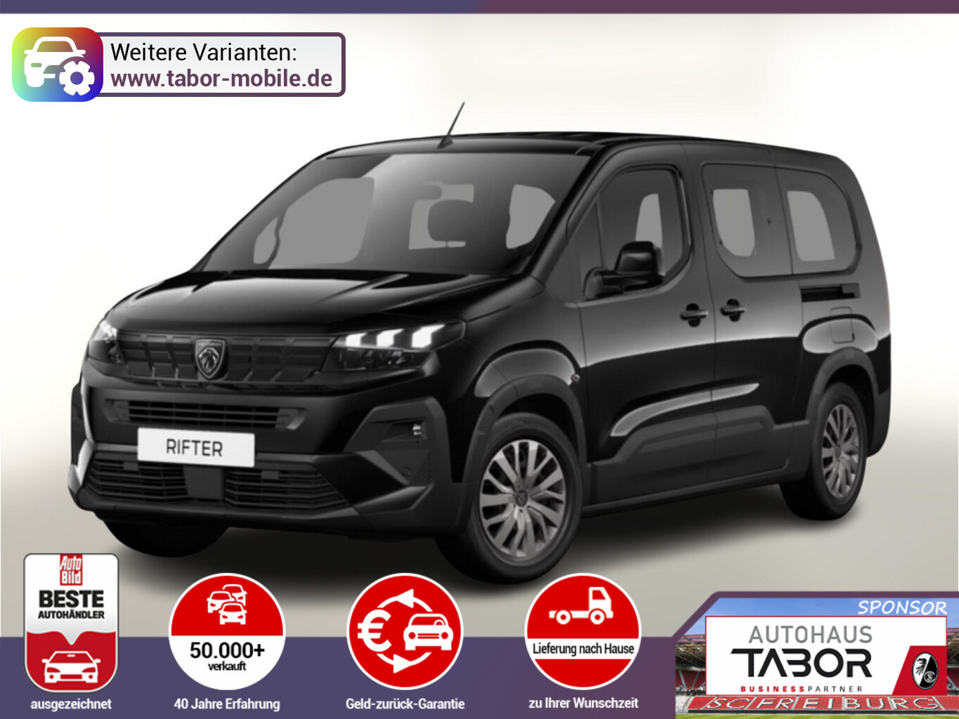 Peugeot Rifter M1 Allure L2 StyleP Kam CarP 2xSchiebetür