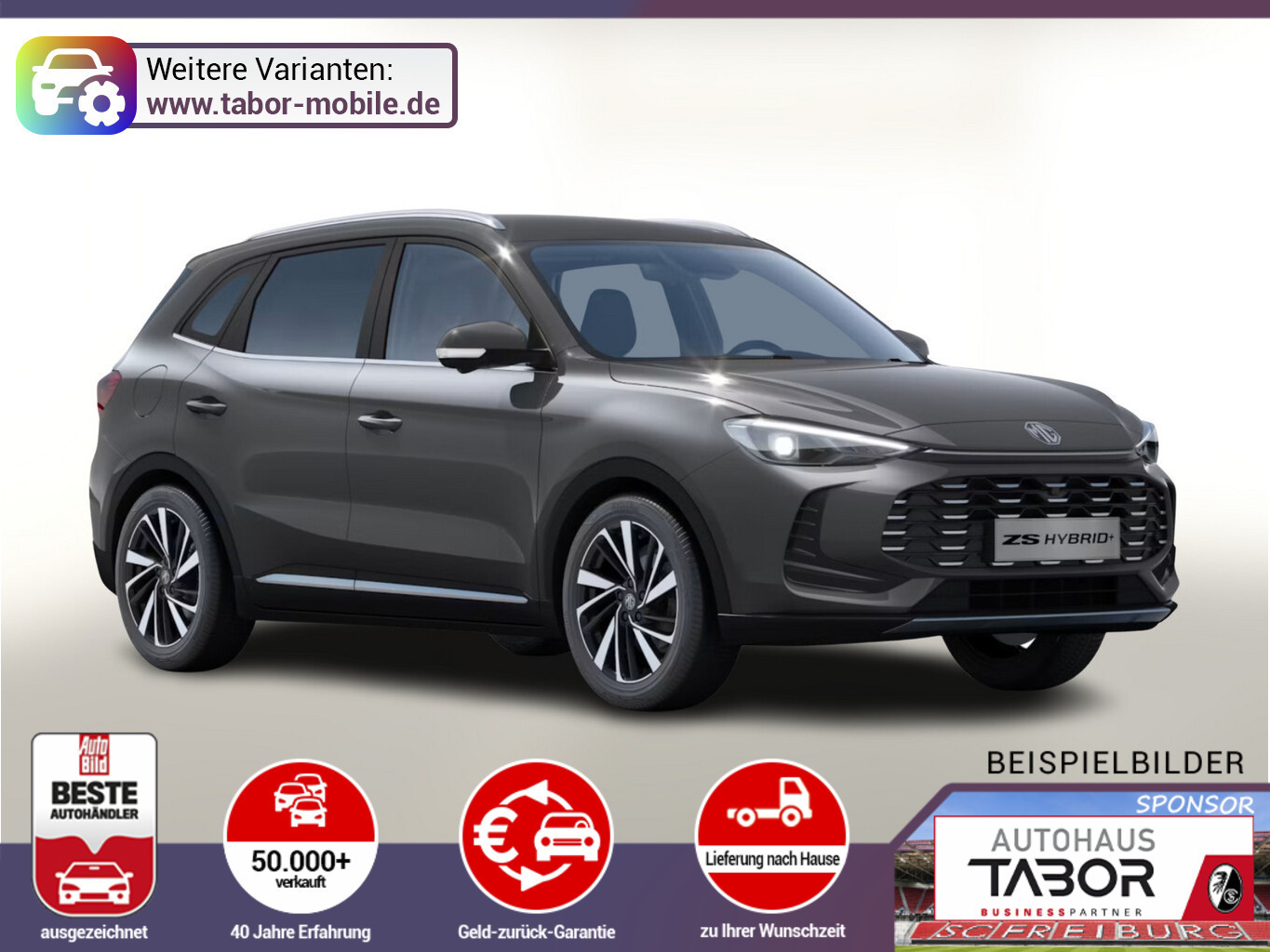 MG ZS Hybrid+ Luxury Pano ACC 360Kam Nav LED SHZ
