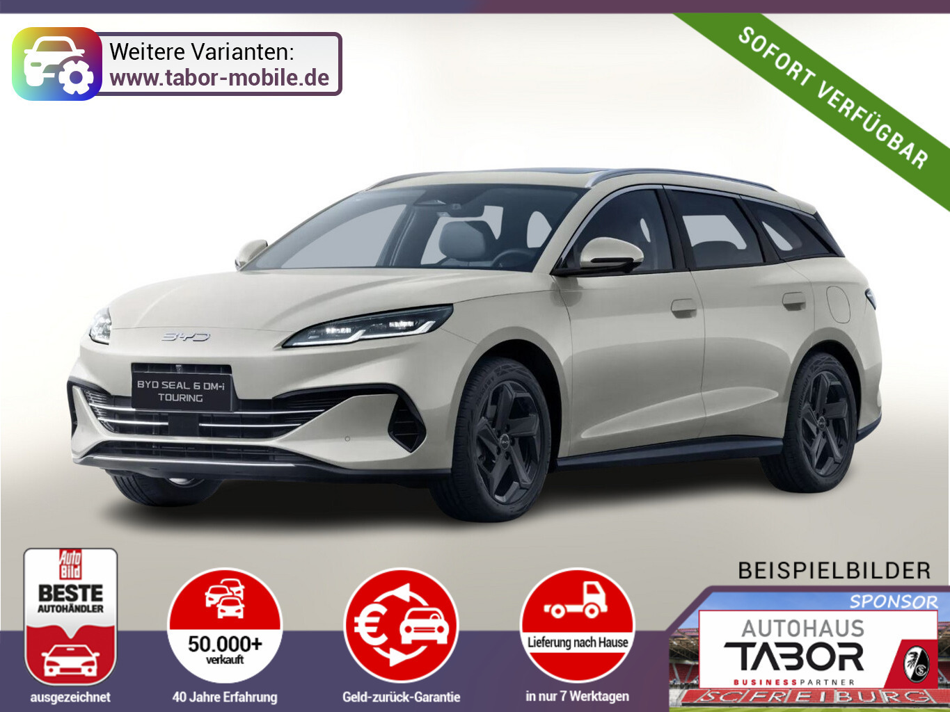 BYD SEAL 6 Touring DM-i Comfort 100kmReichw Pano 360