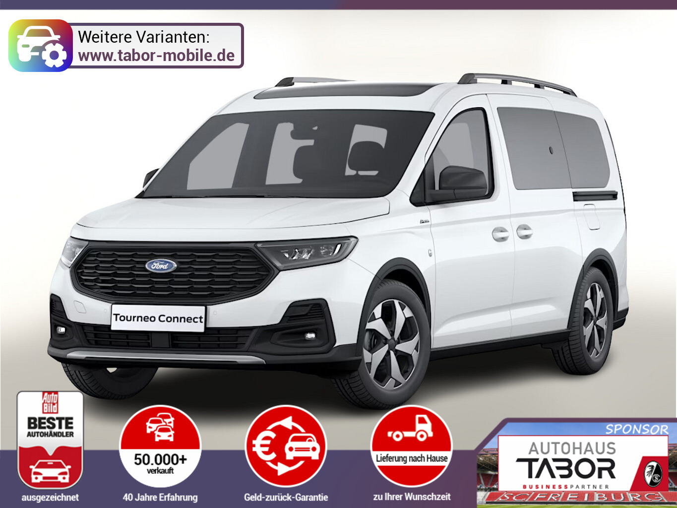 Ford Grand Tourneo Connect Aut Active Pano ACC LED