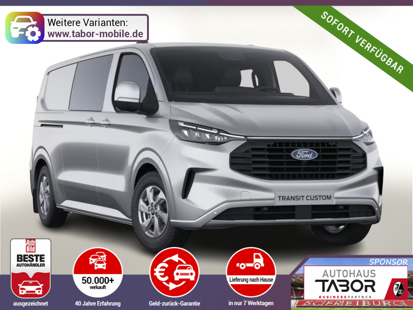 Ford Transit Custom DCiV Limited L2 LED SHZ Kam 16Z