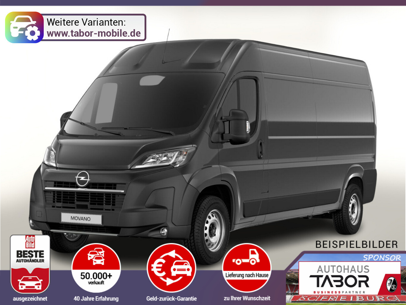 Opel Movano 35+ AT8 L3H2 AHK CargoP AppleC Kam PDC