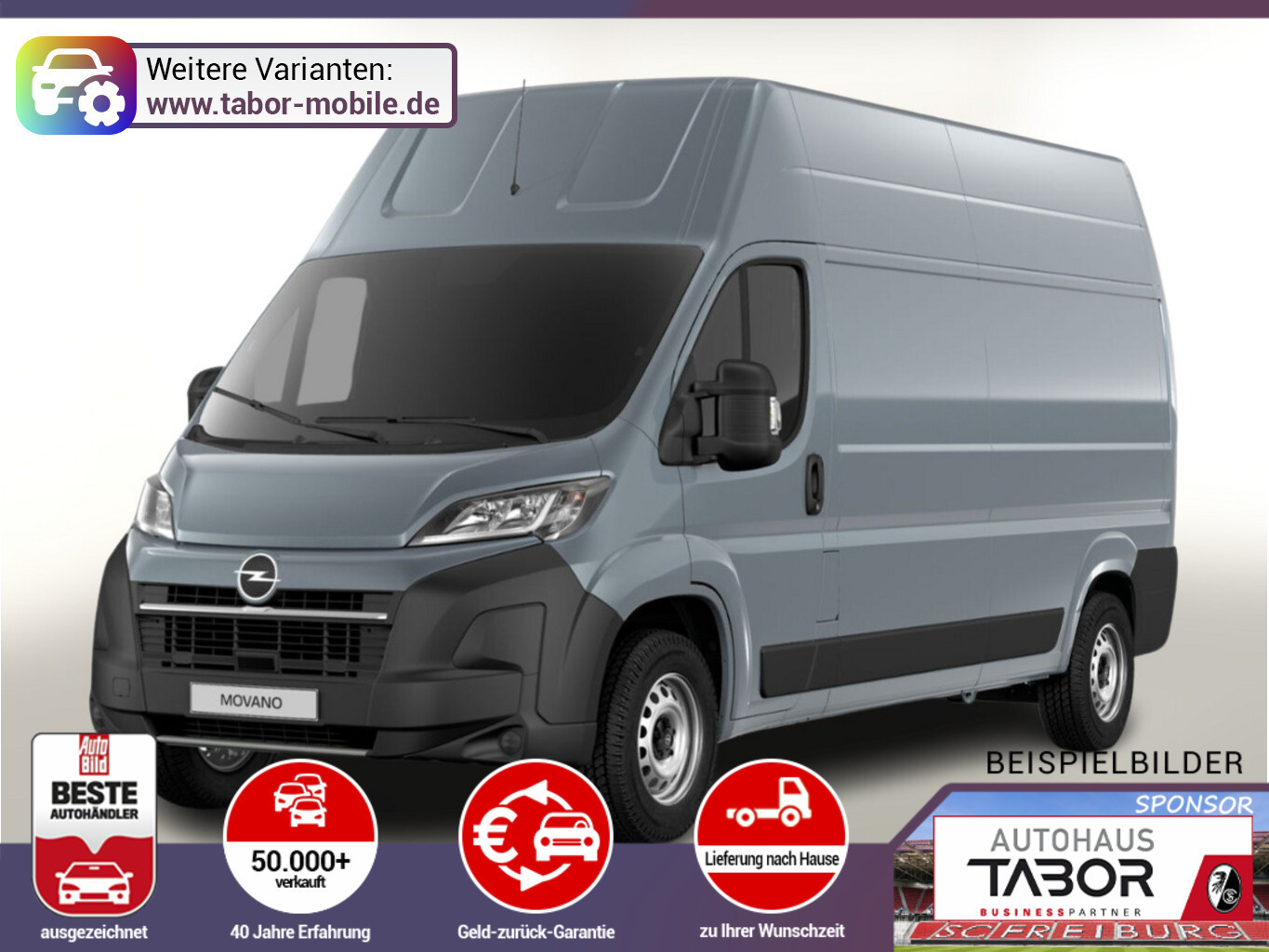 Opel Movano 35+ AT8 L3H3 AHK CargoP AppleC Kam PDC