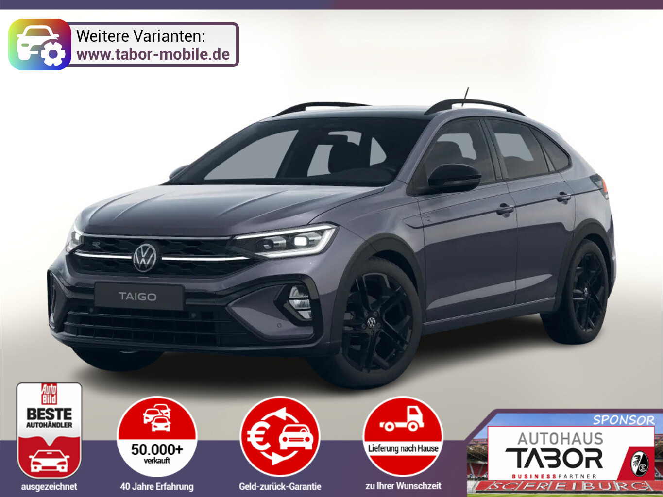 Volkswagen Taigo R-Line Matrix SHZ Kam BlackP ACC KeyL 3JGa