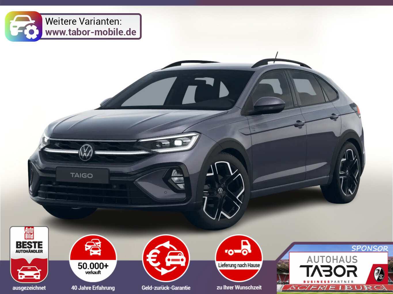 Volkswagen Taigo R-Line Matrix SHZ Kam LM18 ACC KeyL 3JGa