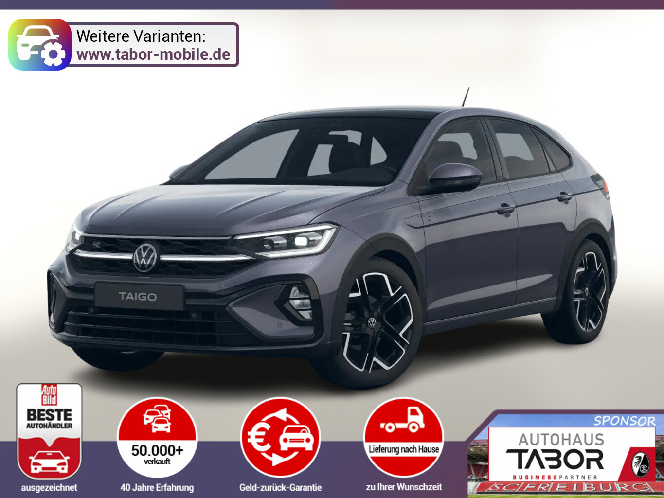 Volkswagen Taigo R-Line Pano Nav Matrix SHZ Kam LM18 ACC