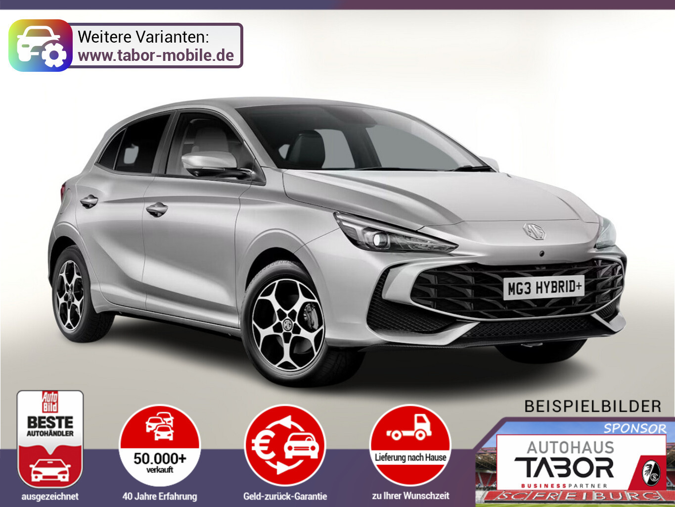 MG3 3 HEV+ Luxury ACC LED 360Kam SHZ TotW Nav 16Z