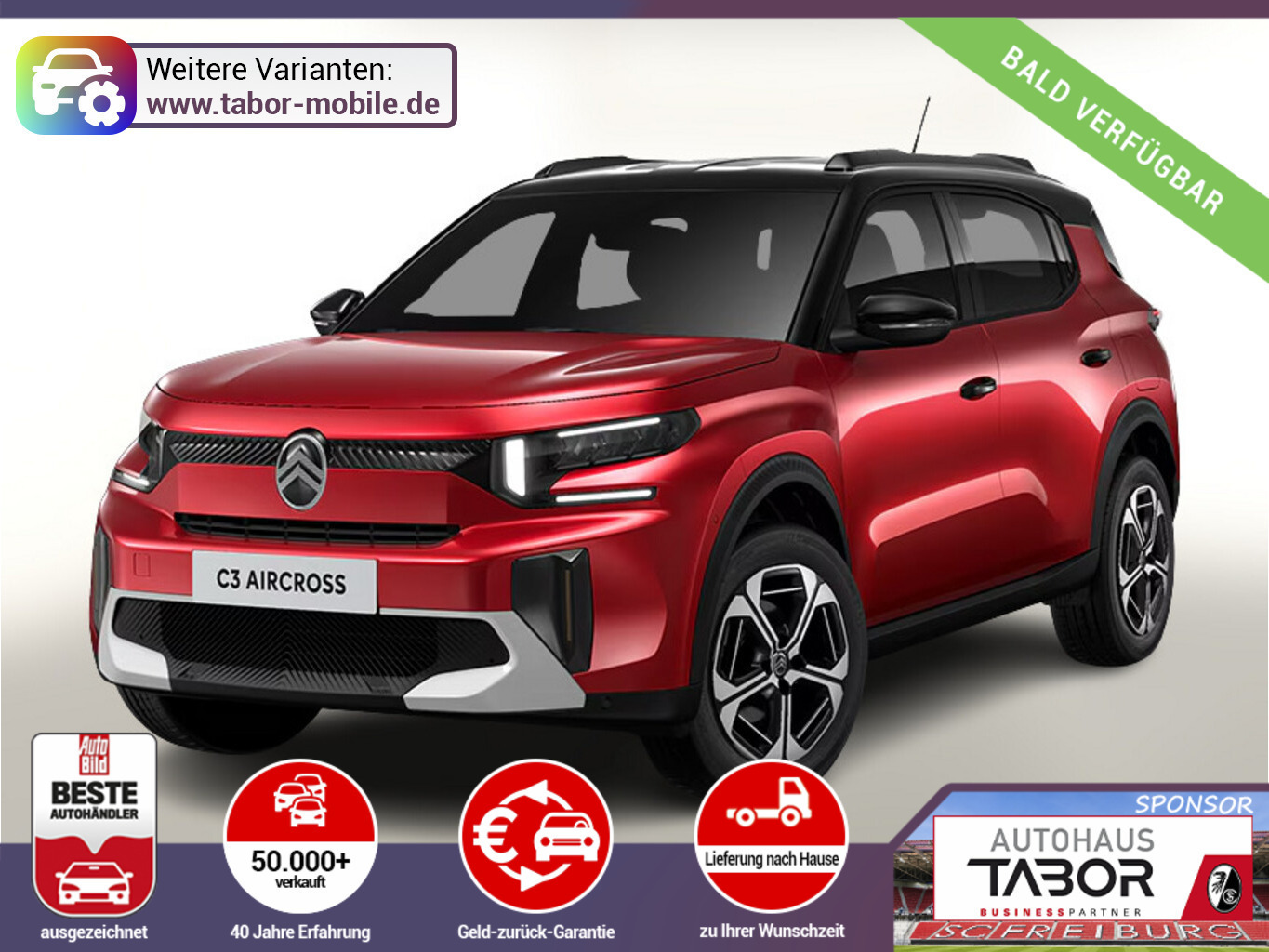 Citroën C3 Aircross Hybrid MAX 7S WinterP Nav Kam 2xPDC