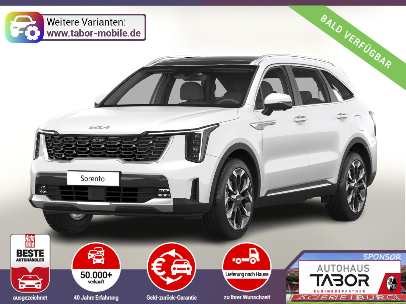 Kia Sorento 4WD 7S Pano Bose HUD eHK ACC SHZ Nav Kam