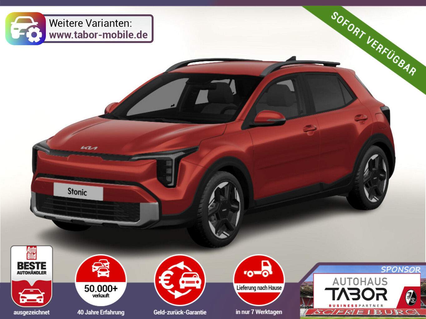Kia Stonic MT Nav LED PrivG LM17 Kam DigC 2xPDC AC