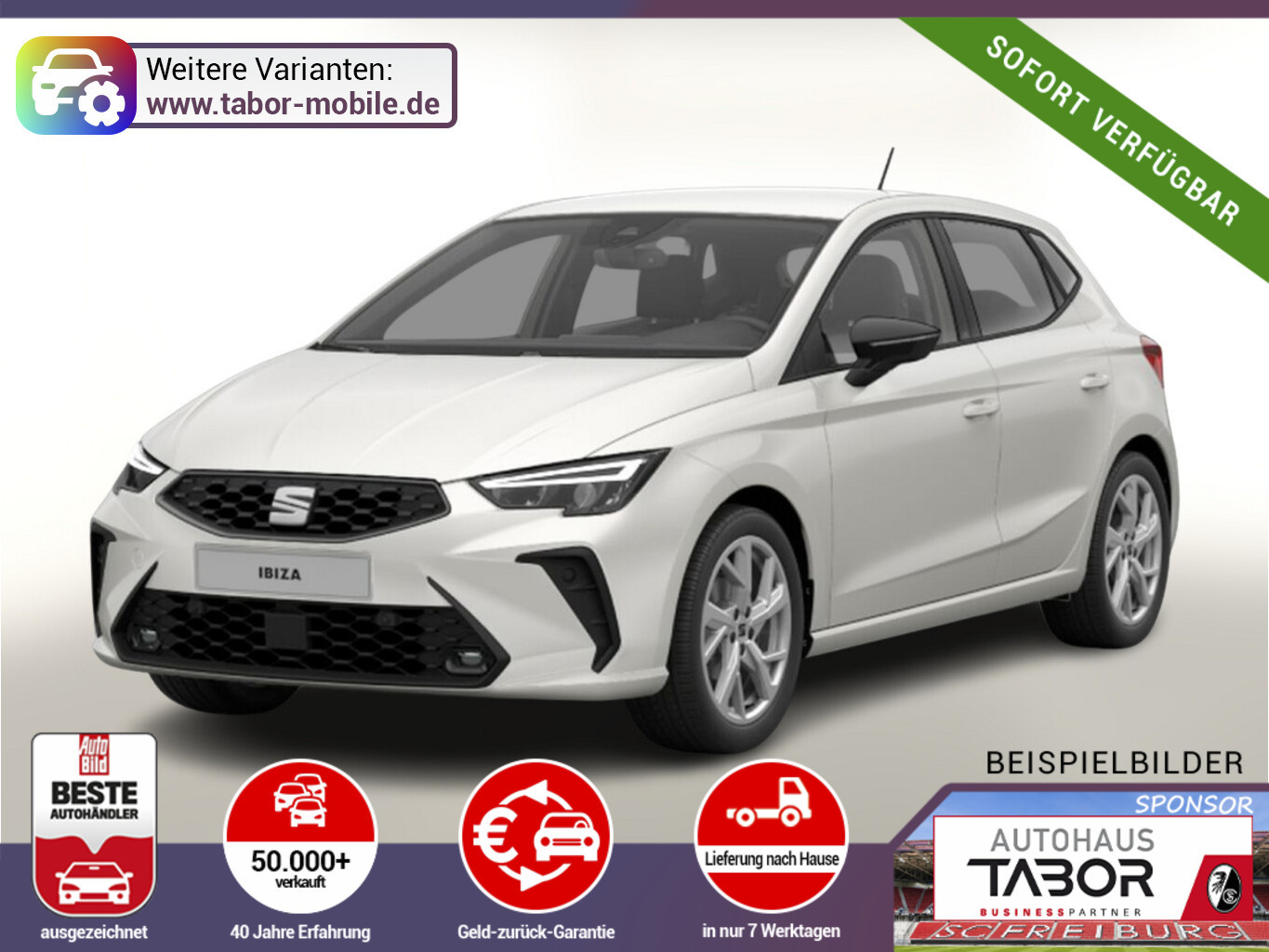 Seat Ibiza FR LED Kam PDC ACC FullLink PrivG 2ZCl 17"