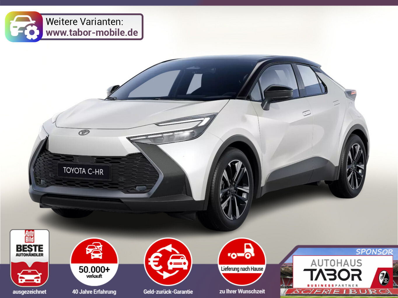 Toyota C-HR HEV Teamplayer Nav eHk SmarKey Privacy Totw