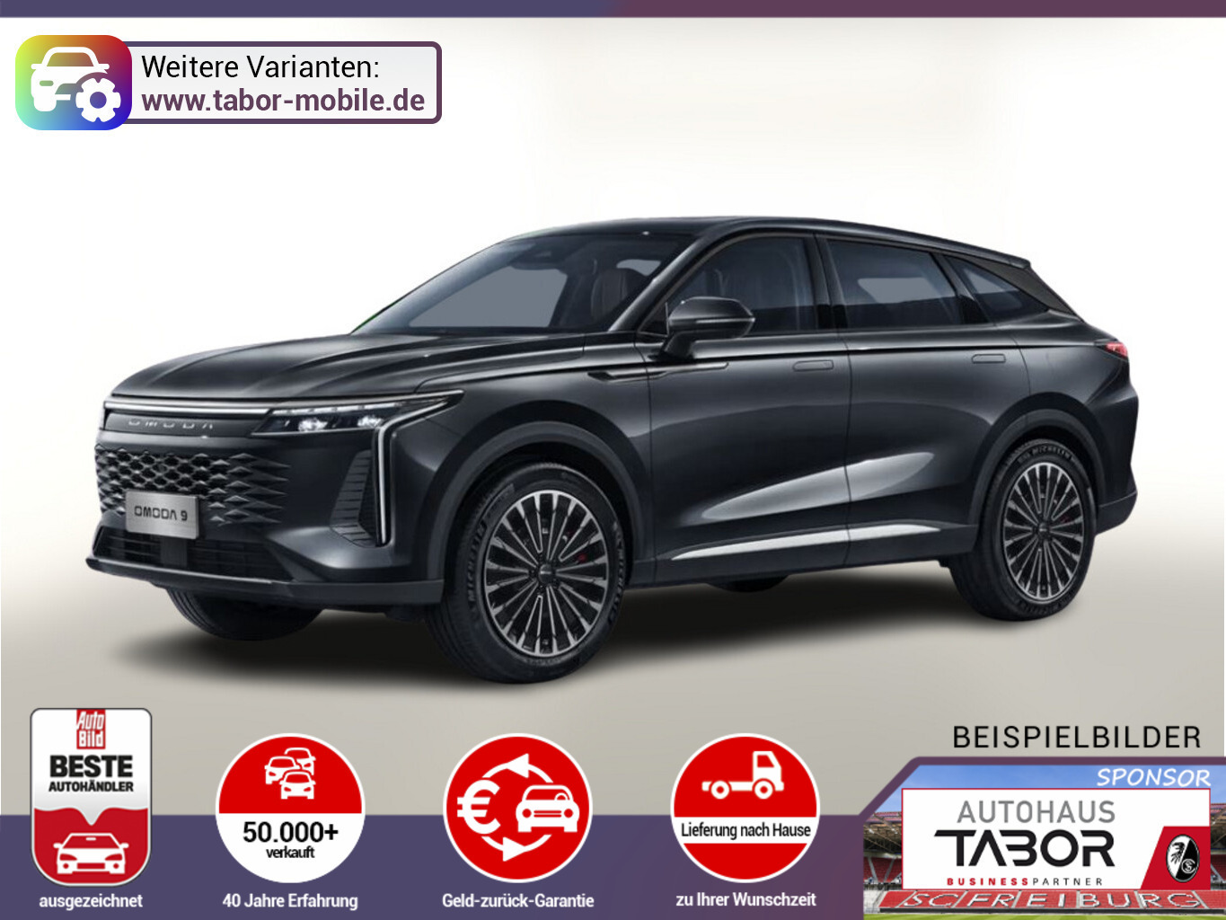 Omoda 9 PHEV Premium Pano 4X4 540° el.Heckk SHZ Keyl