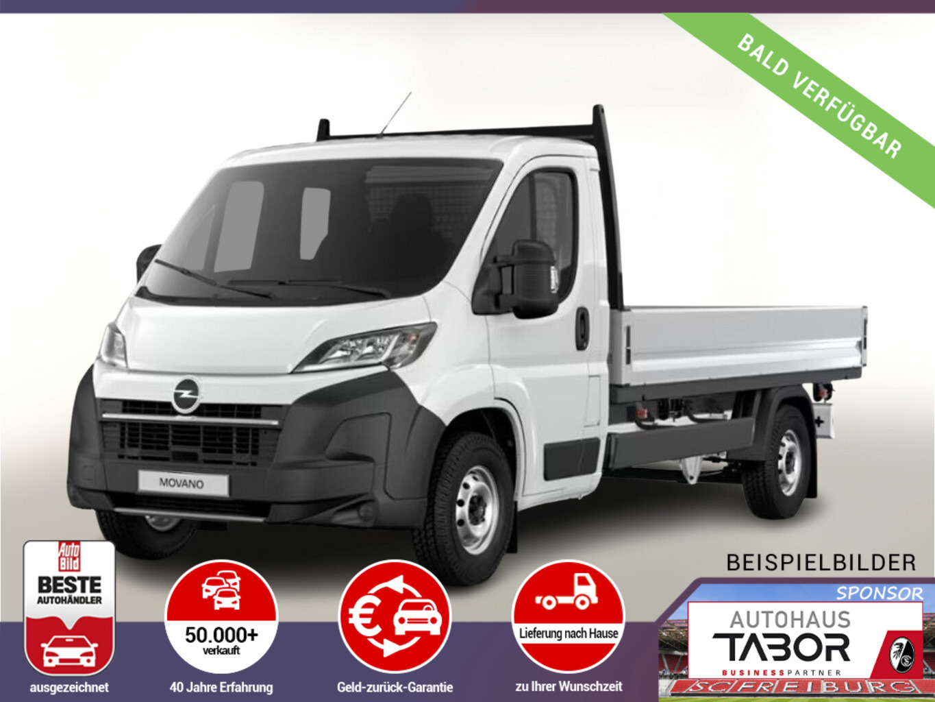 Opel Movano Pritsche 35+ L3 AppleC Kam